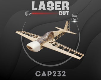 CAP232 RC Plane Laser Cut File, Aerobatic Aircraft (Digital Download)