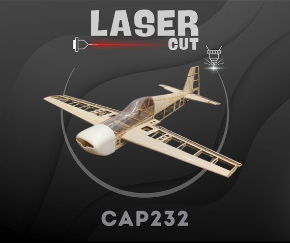 CAP232 RC Plane Laser Cut File, Aerobatic Aircraft (digital