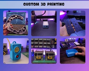 Custom 3D Printing, Project Development, Model Design