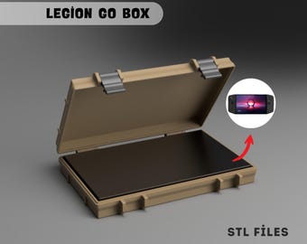 Legion go travel box, slim model, Tool box, STL files - digital download
