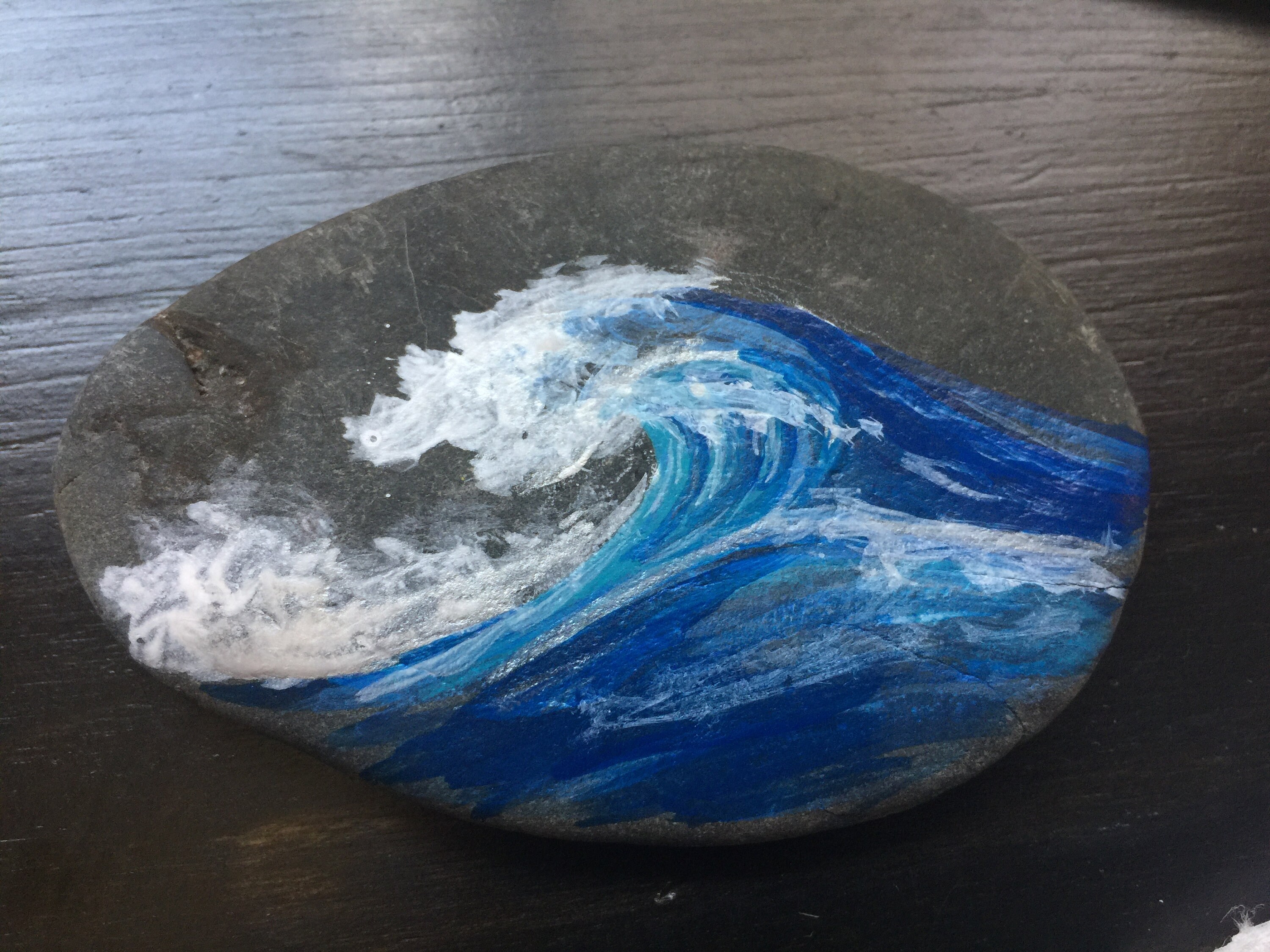 Custom Hand Painted Rocks, Pet Portrait Memorials, Personalized Garden ...