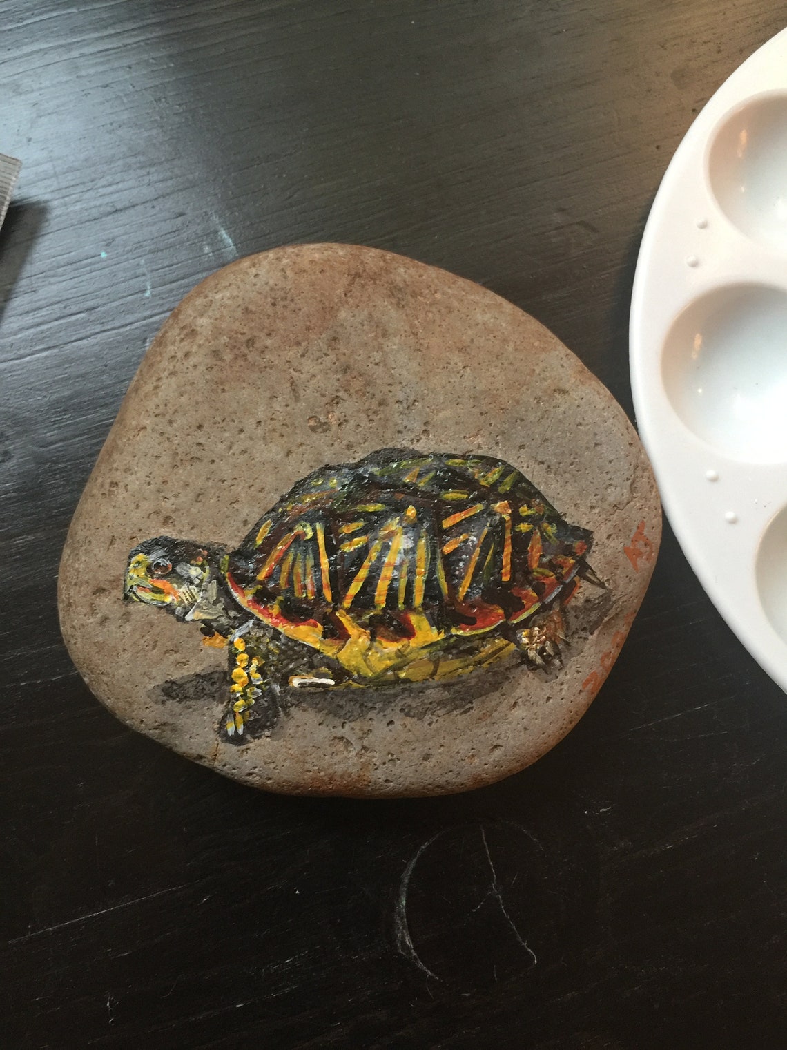 Custom Hand Painted Rocks, Pet Portrait Memorials, Personalized Garden ...