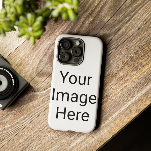 Personalized Custom Picture Photo Image For Apple iPhone 15, 15 Plus, 15 Pro Max, 14, 14 Pro, 13, 12, Pixel 8 Pro, Samsung S24 Phone Cases