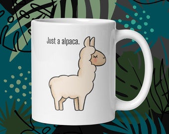 Just a Alpaca mug