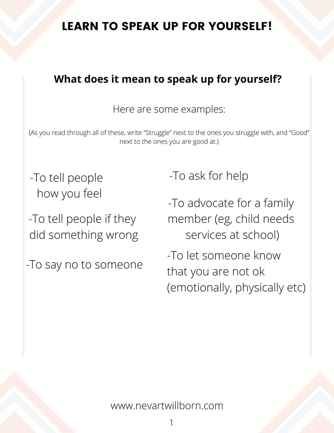 Find Your Voice- Learn to Speak up for Yourself - Etsy