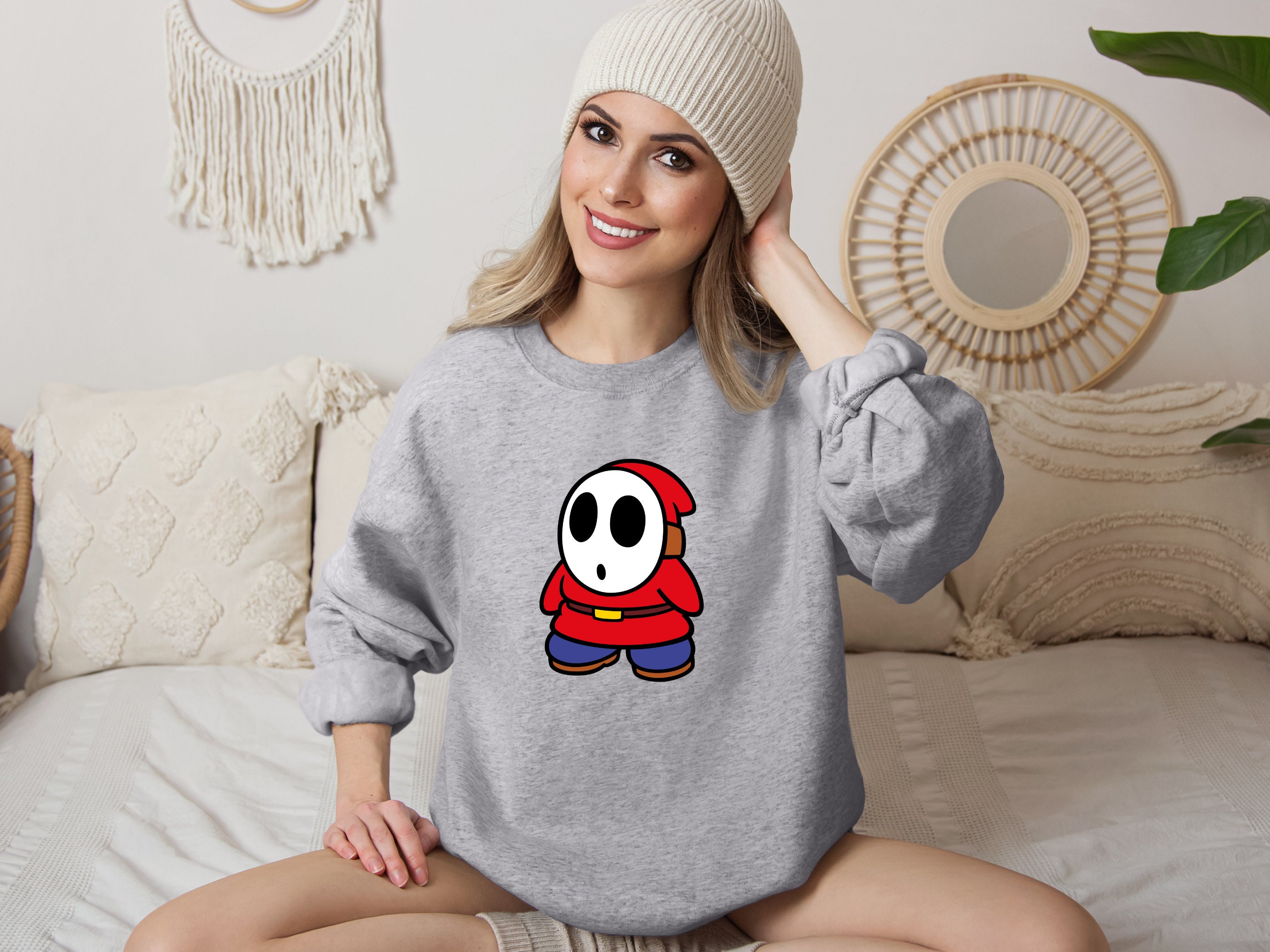 Shy guy hoodie hotsell