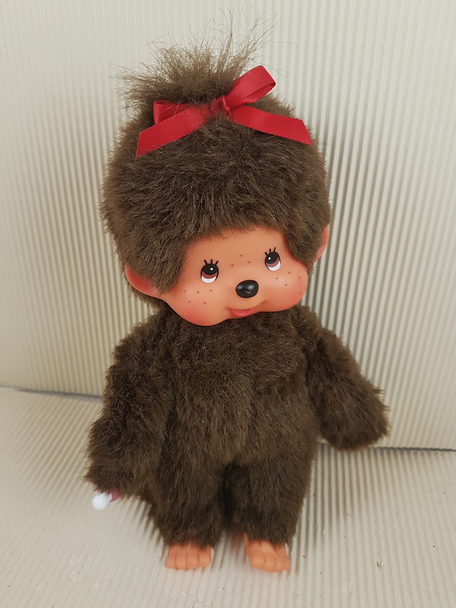 Vintage Monchhichi, Monchichi Doll, Little monkey girl