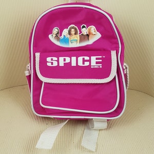 Vintage SPICE GIRLS Vintage Mini Backpack Purse . 9