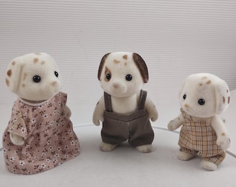 Calico Critters/シルバニアファミリー チョコレートダルメシアン犬 4