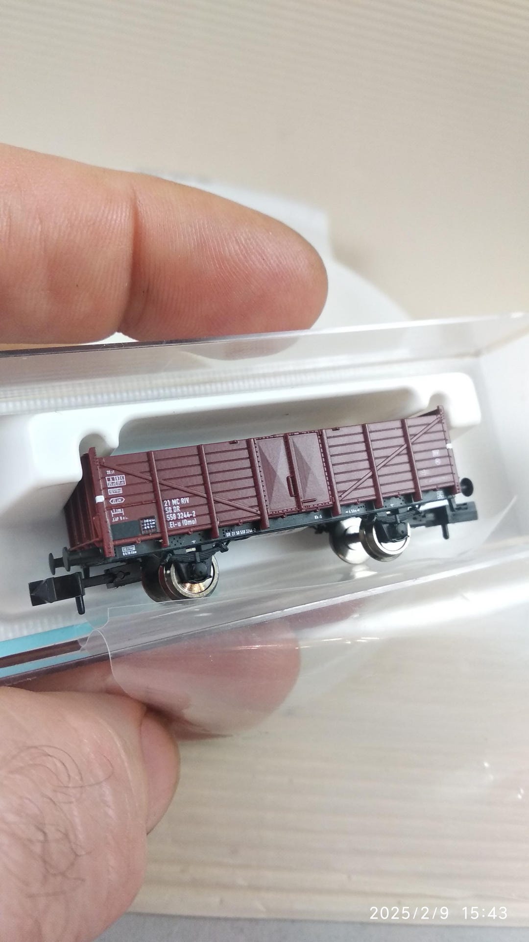 Fleischmann 8215 K 2-axle Open Freight Car Om 26055 Essen DB N