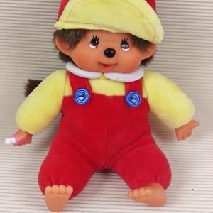 Vintage Monchhichi, Monchichi Doll, Little monkey 1974s, Gift idea
