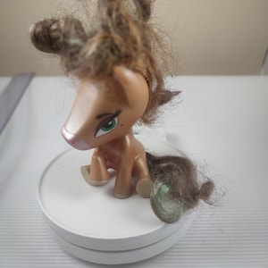 Bratz ponyz babyz brown Hair MGA Bratz Horse Pony 4&quot; Toy brown green Eyes