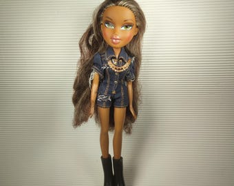 Bratz Doll Sasha Wild Life doll pre-owned