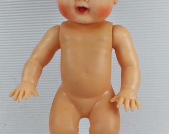 Vintage antique plastic doll baby