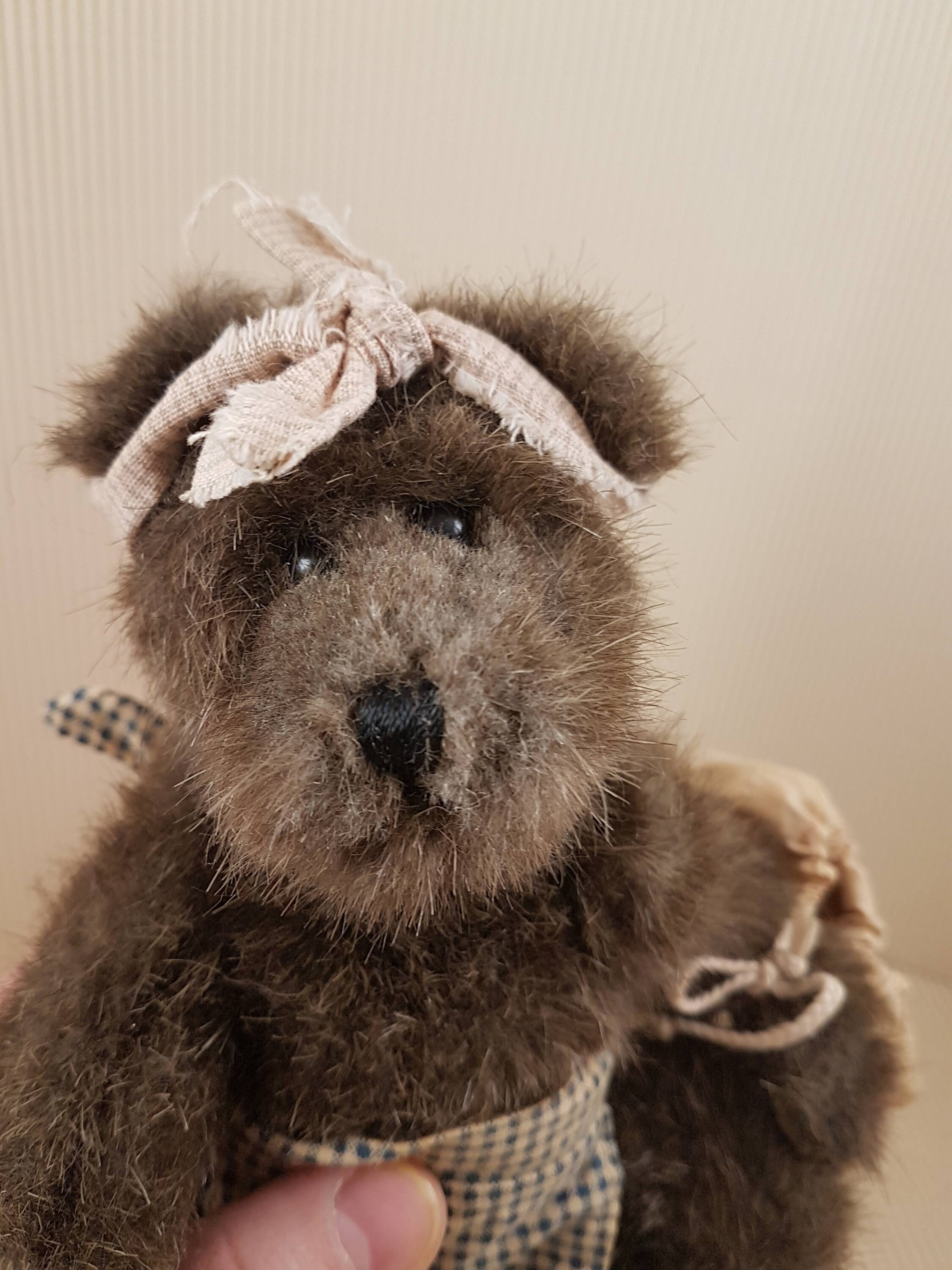 Vintage Teddy Bear Brown Plush Toy Antique Bear - Etsy