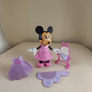 VintageMinnie Mouse Dress Up Doll Snap Disney
