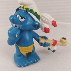 Indian Smurf - Etsy