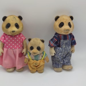 Calico Critters Panda Familie von 3 - Sylvanian Families