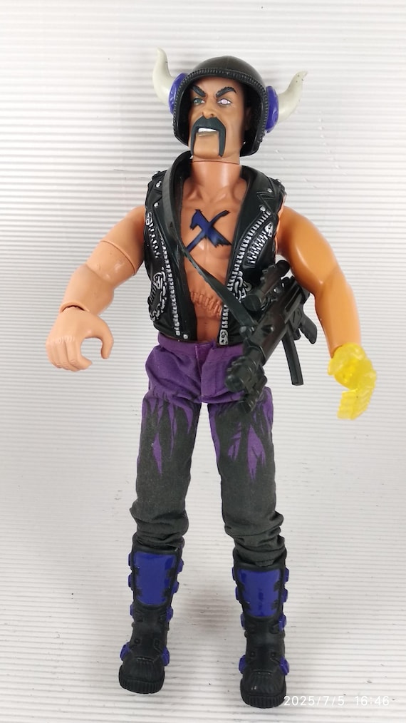 Man on ソフビ セット Hasbro Vintage 1997 Action Man 'dr X' Spinning Cyborg Hand - Etsy