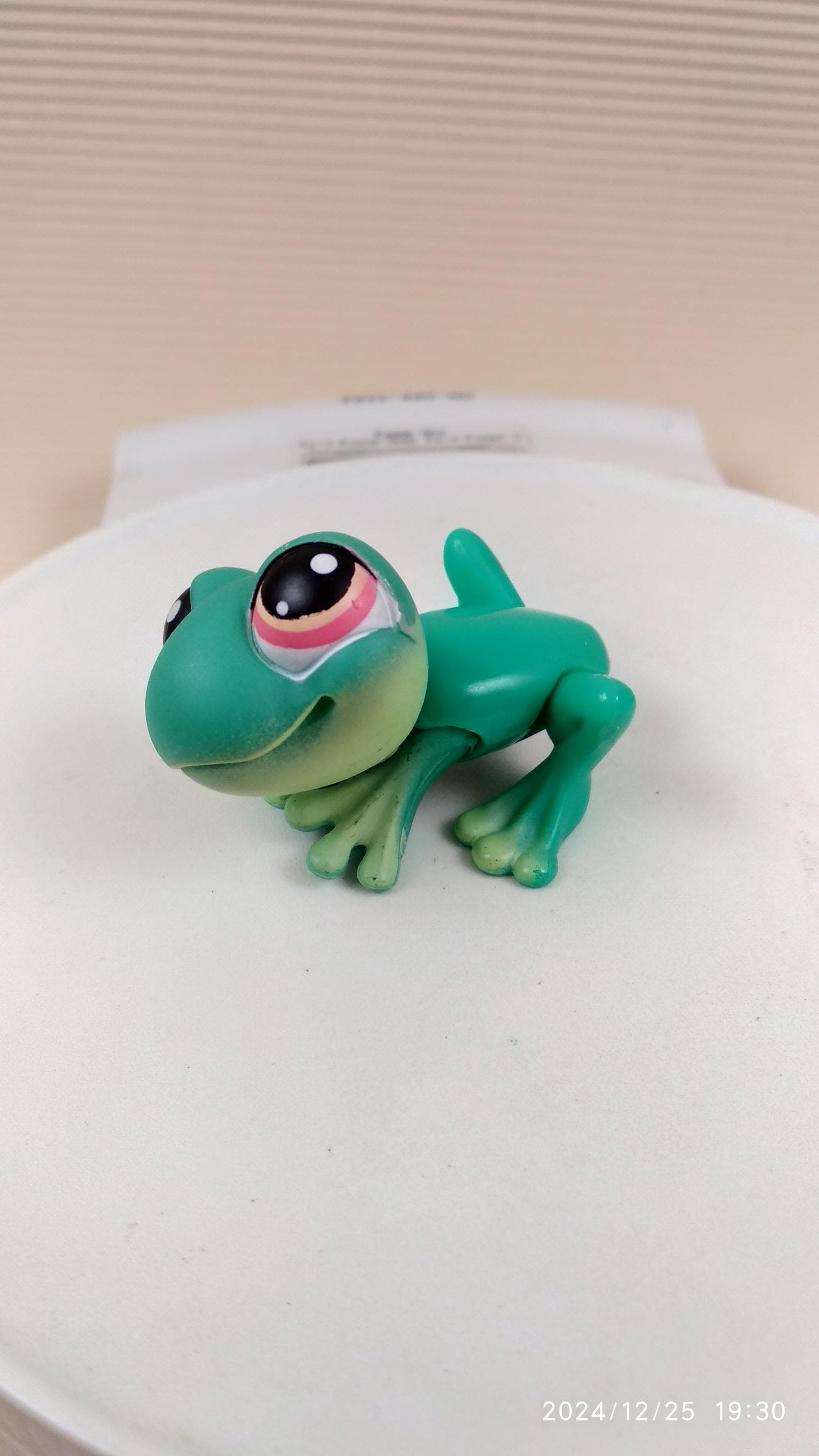 Figurine Littlest Pet Shop (LPS) Grenouille N°236 - Occasion - Marque Hasbro