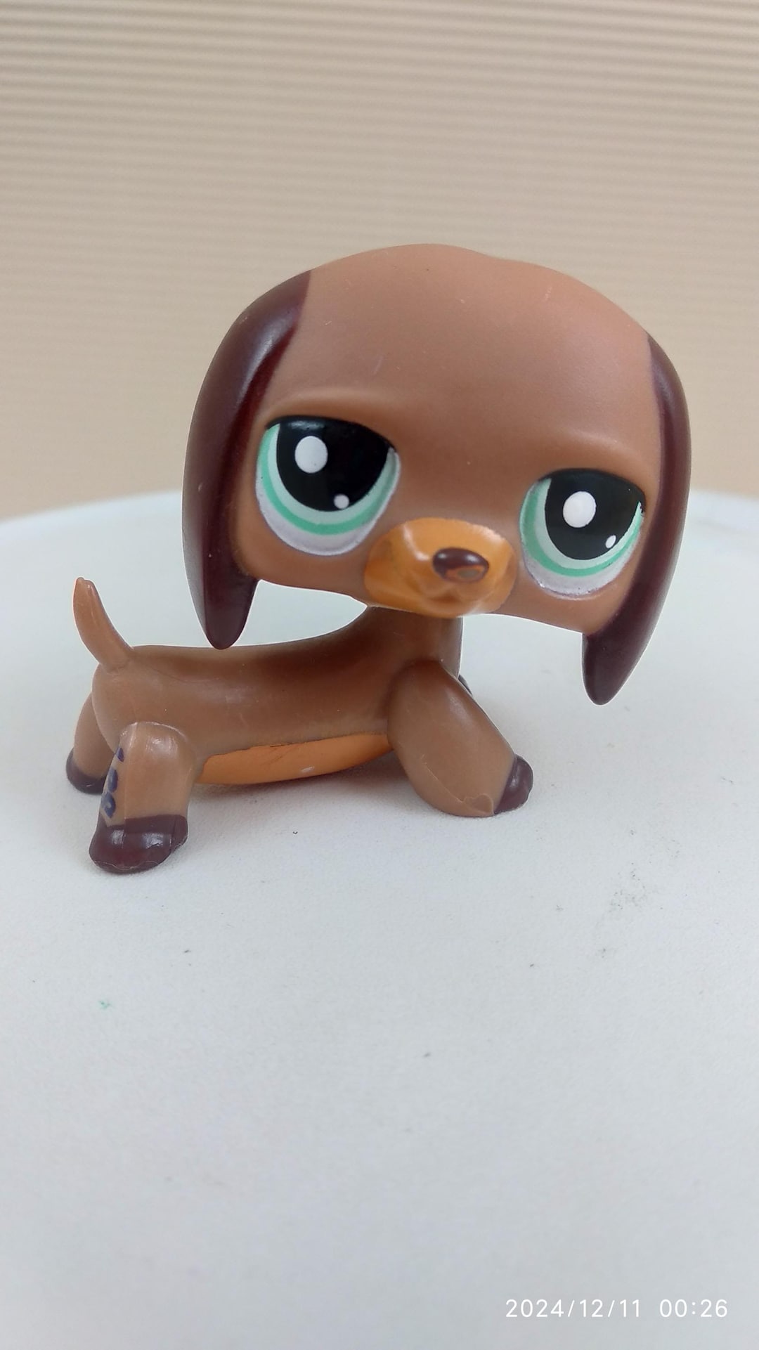 Figurine Teckel (chien) Petshop N°1950 - Objet De Collection Vintage Occasion