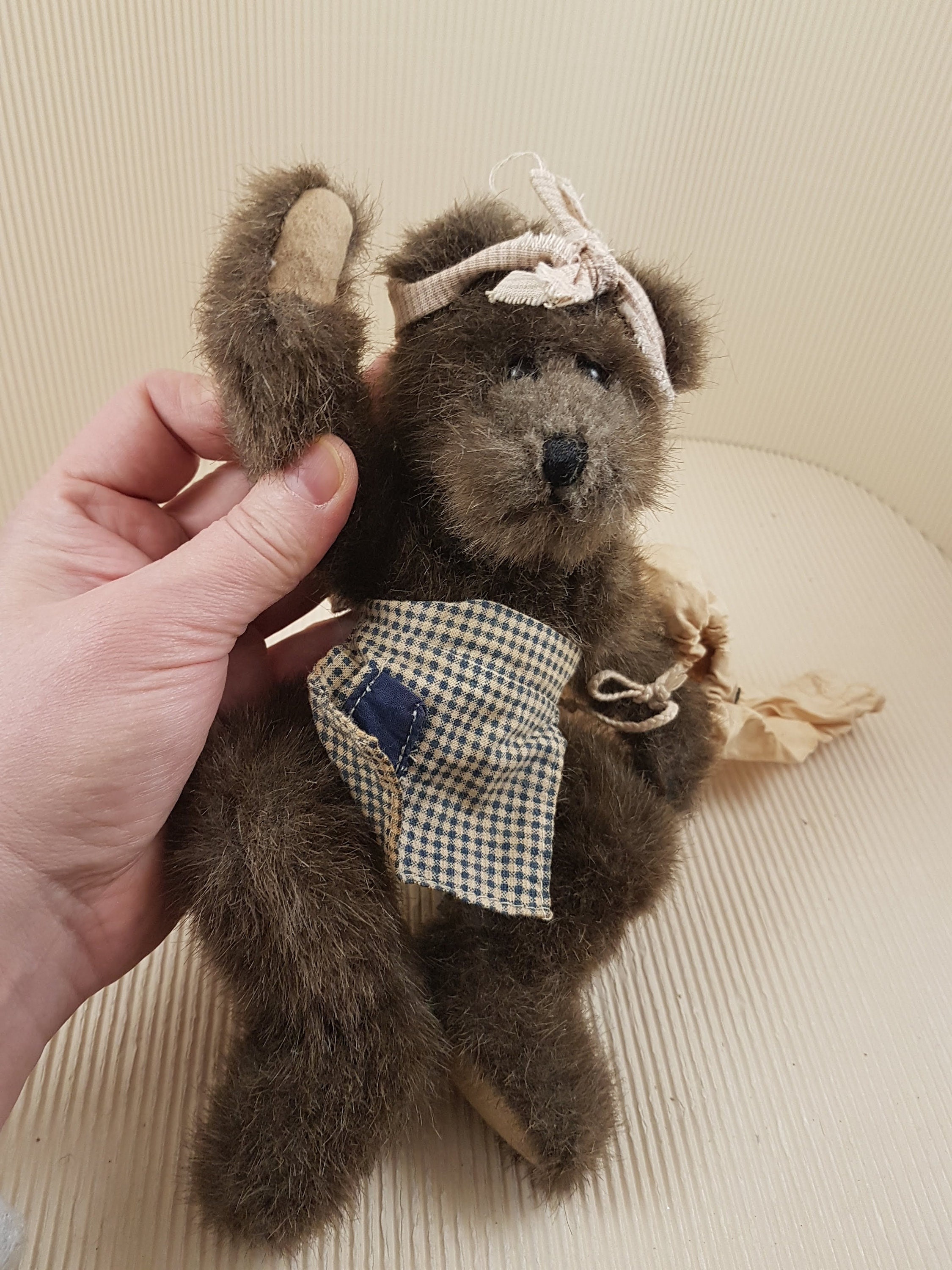Vintage Teddy Bear Brown Plush Toy Antique Bear - Etsy