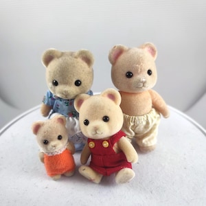 Sylvanian Families Bären Familie Aus Japan
