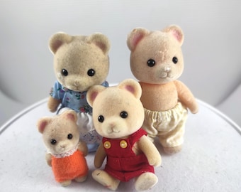 Familia de osos de Sylvanian Families de Japón
