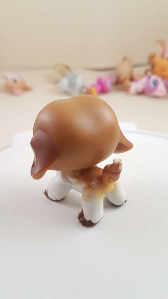 Figurine Littlest Pet Shop Saint-Bernard #1040 - Occasion