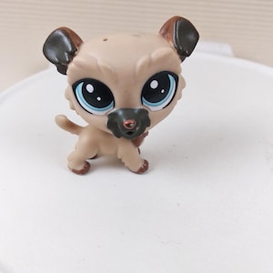 AUTÉNTICO Littlest Pet Shop #120 Elvy Wheaton El Cachorro