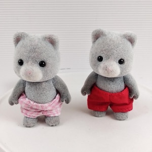 Sylvanian Families Birthday Celebration Bearbury Bear Child baby Figures Calico