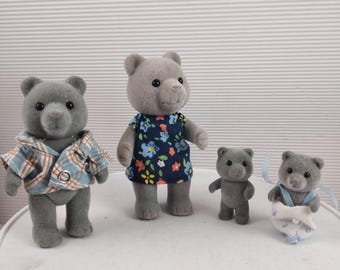 シルバニア　マーマレードクマの赤ちゃん　セット シルバニア 海外版 マーマレードクマファミリー | Teeny