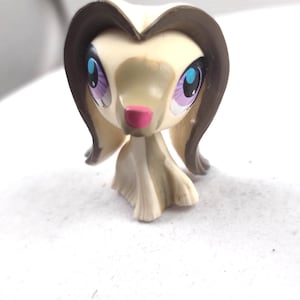 Littlest Pet Shop - Singles - 2753 Afghan dog Authentic - Hasbro LPS