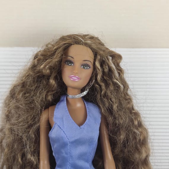 barbie long brown hair