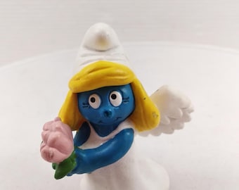 Figura rara del zodiaco Virgo de los Pitufos: Pitufo Virgo coleccionable