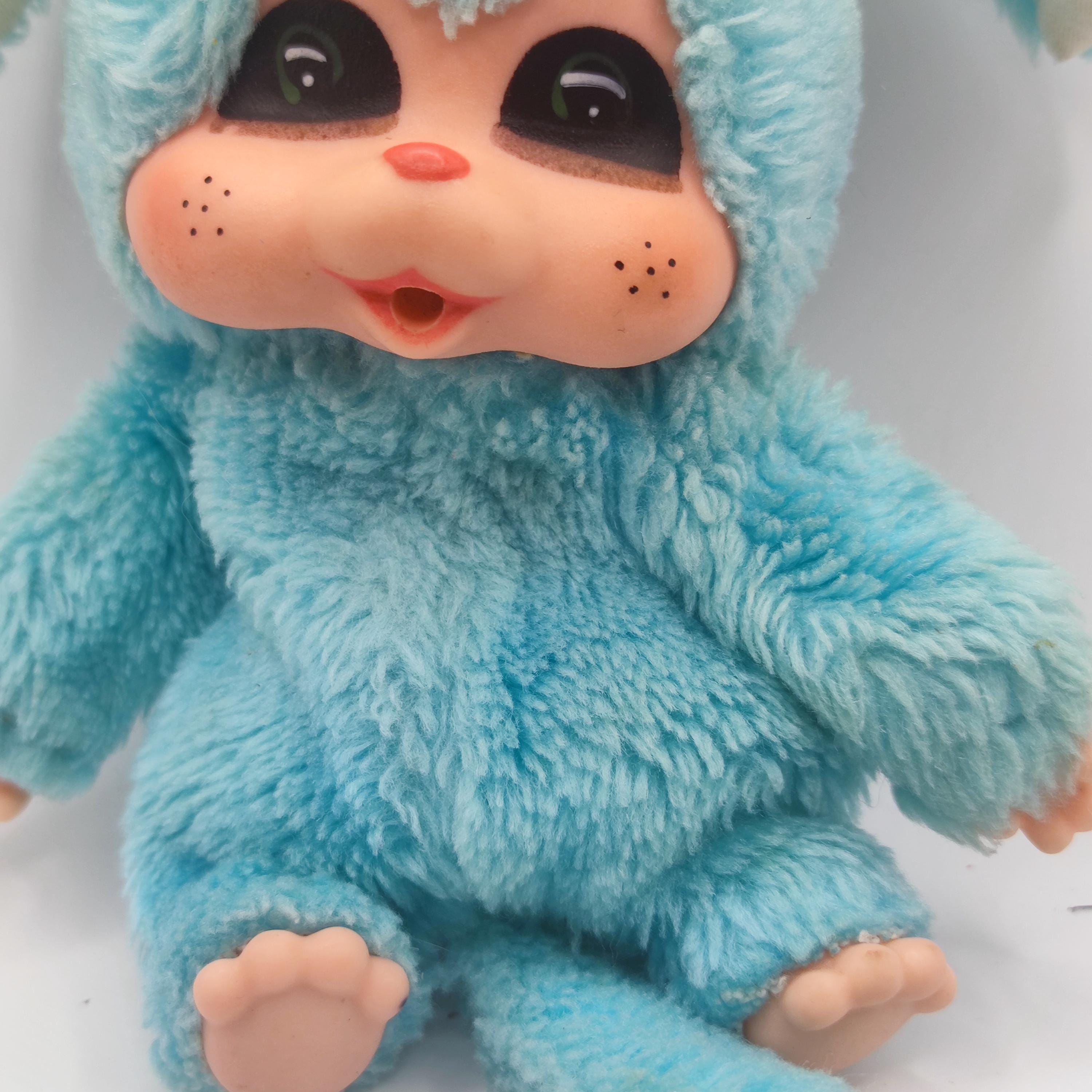 Rare Blue Nyami by Sekiguchi – Monchhichi Series Plush Doll