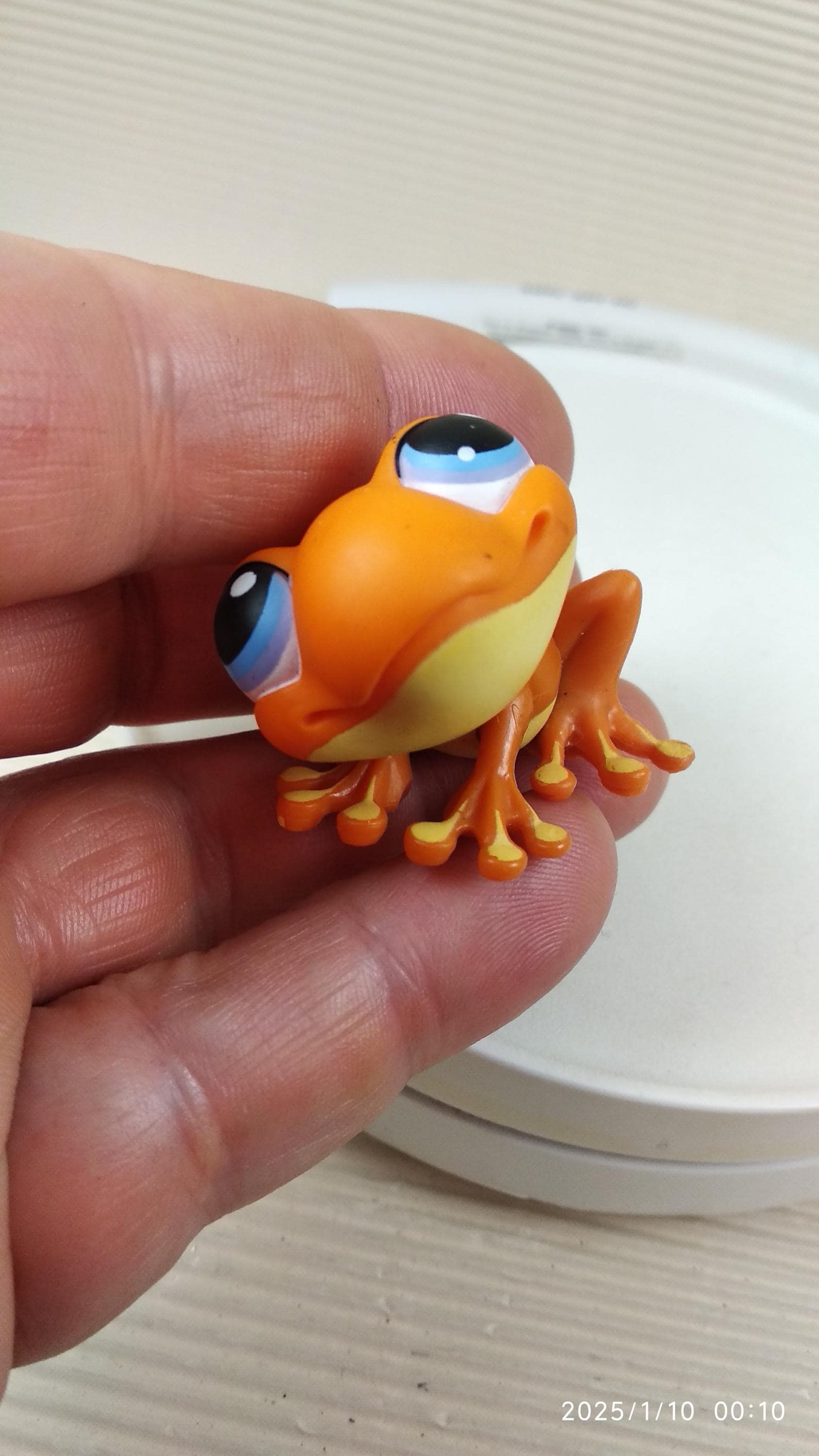 Figurine Littlest Pet Shop Hasbro Grenouille 362 - Animaux Marins - Occasion