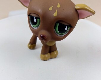 Figurine Littlest Pet Shop LPS Chien Lévrier N°507 - Occasion - Collection