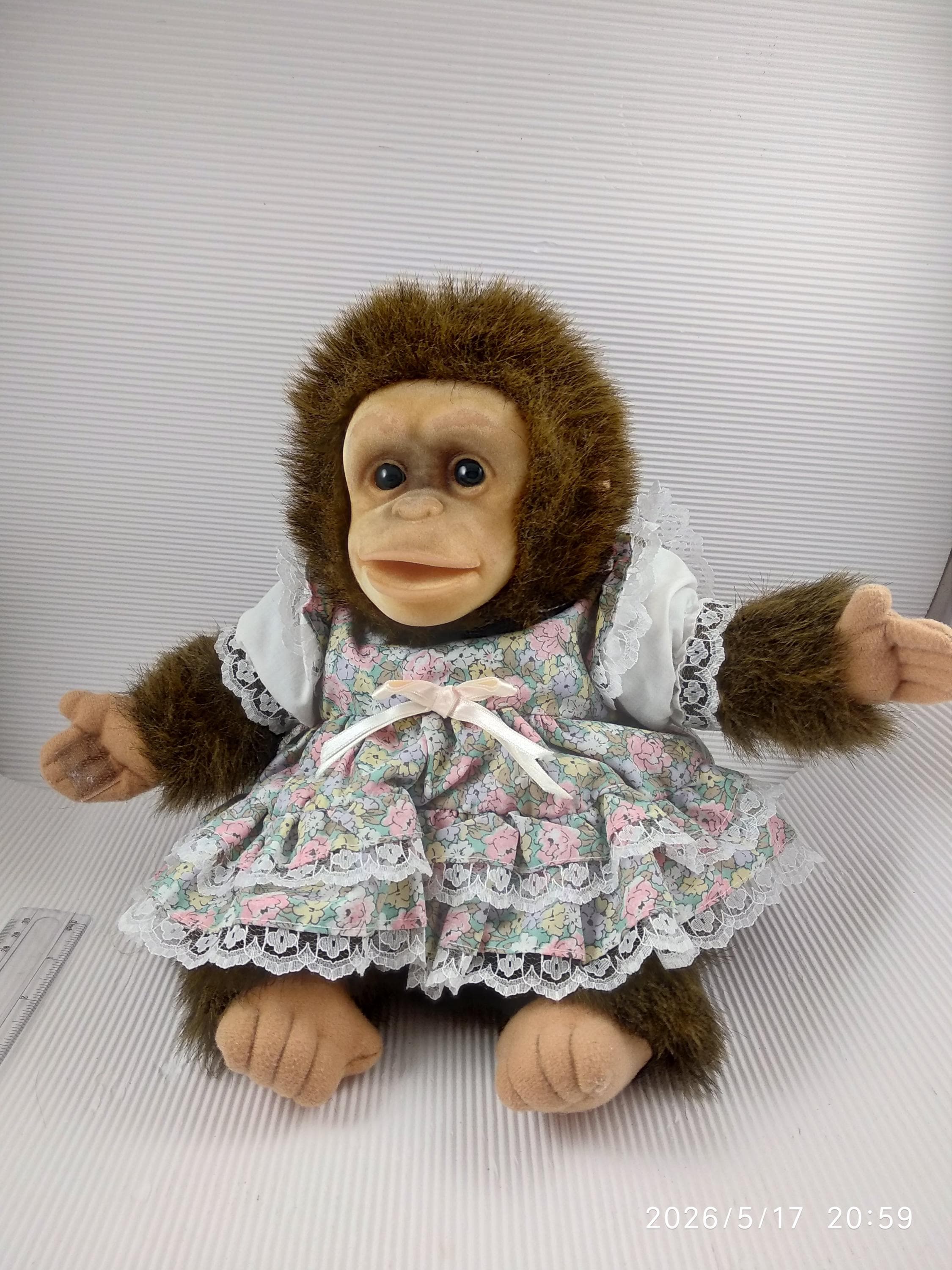 Vintage Hosung Monkey Puppet - Etsy