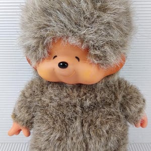 Vintage Monchhichi, Monchichi Doll,Vintage Monchhichi plush doll: Grandma animal doll