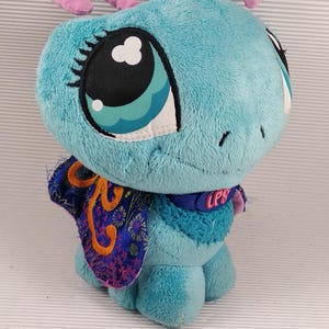 Littlest Pet Shop - Hasbro LPS - plush toy butterfly,pre-owned