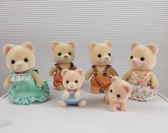 Familia de osos de Sylvanian Families de Japón