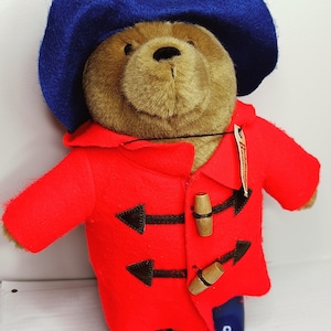 Wie neue große traditionelle Paddington Bär Sammler Plüschtier Vintage-Stil