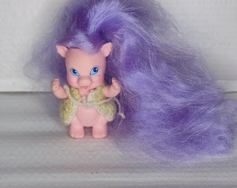 Lady Locks Bouncy Curl Dragon, Mattel Retro Toy