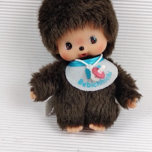 Vintage Sekiguchi Bebichhichi Monchhichi, Monchichi Doll, Little monkey boy, Gift idea