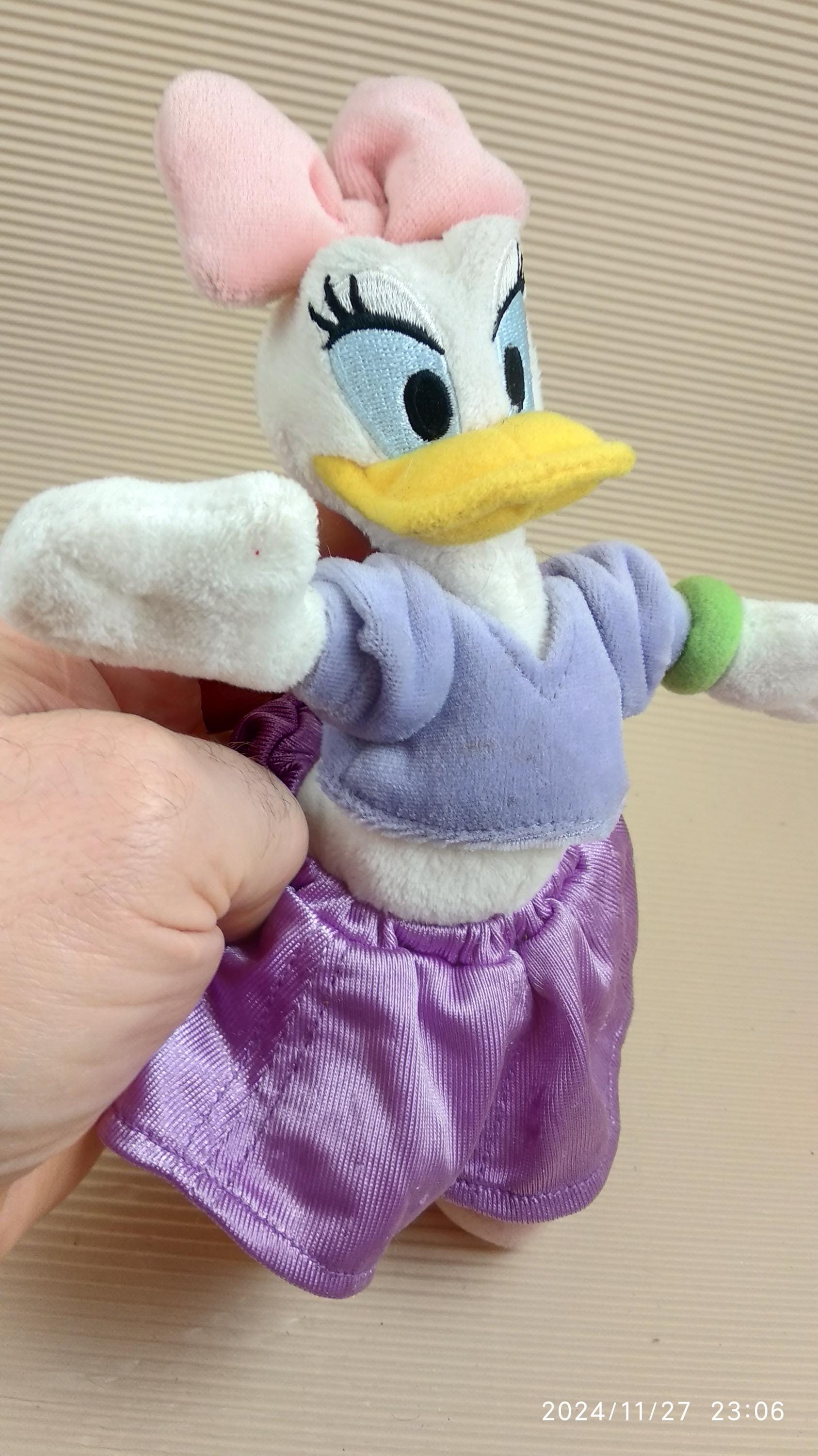 ヴィンテージ ディズニーパーク ドナルドダック 女の子 ぬいぐるみ