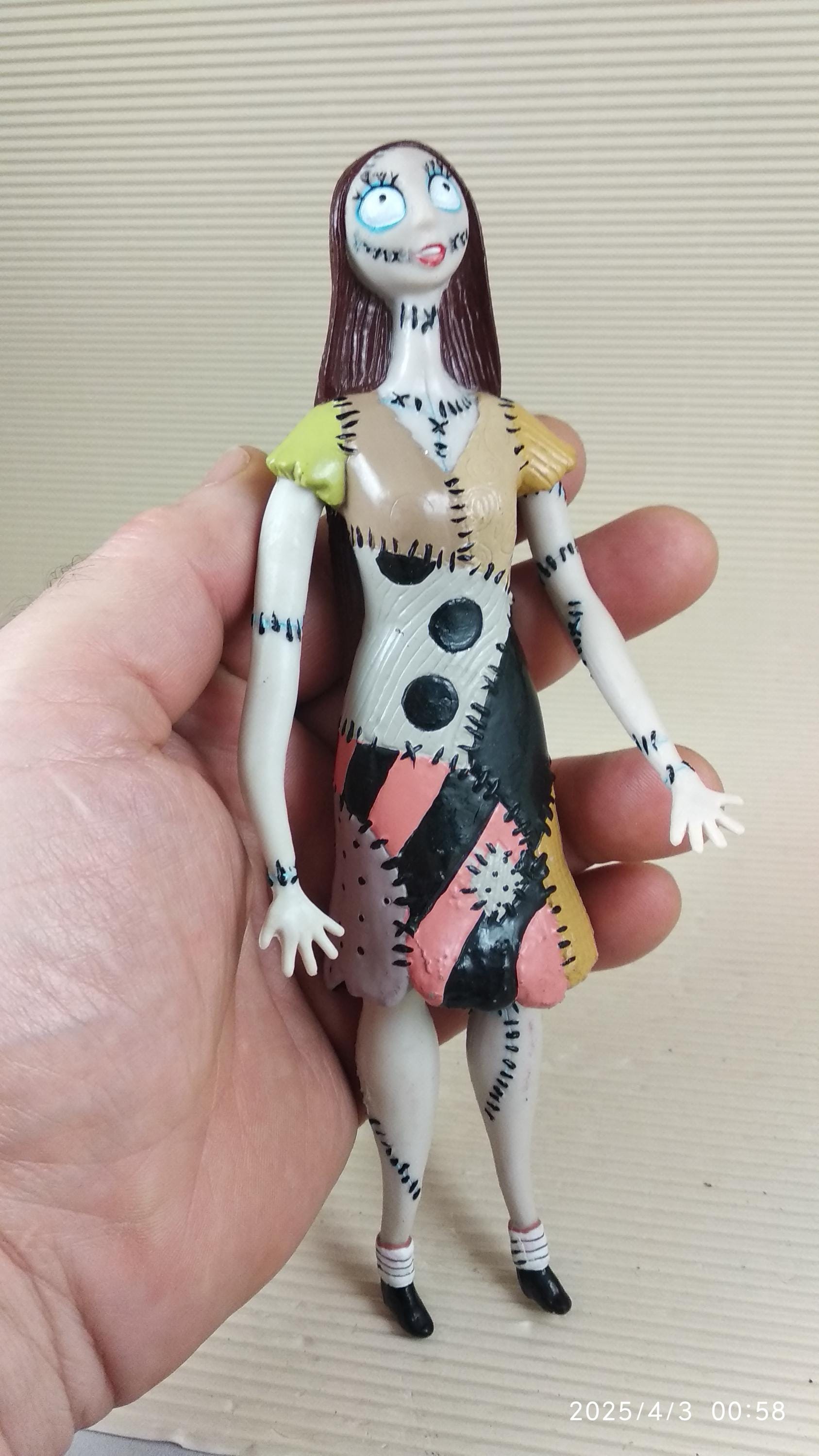 Vintage 1993 Halloween Sally Skellington From Nightmare Before