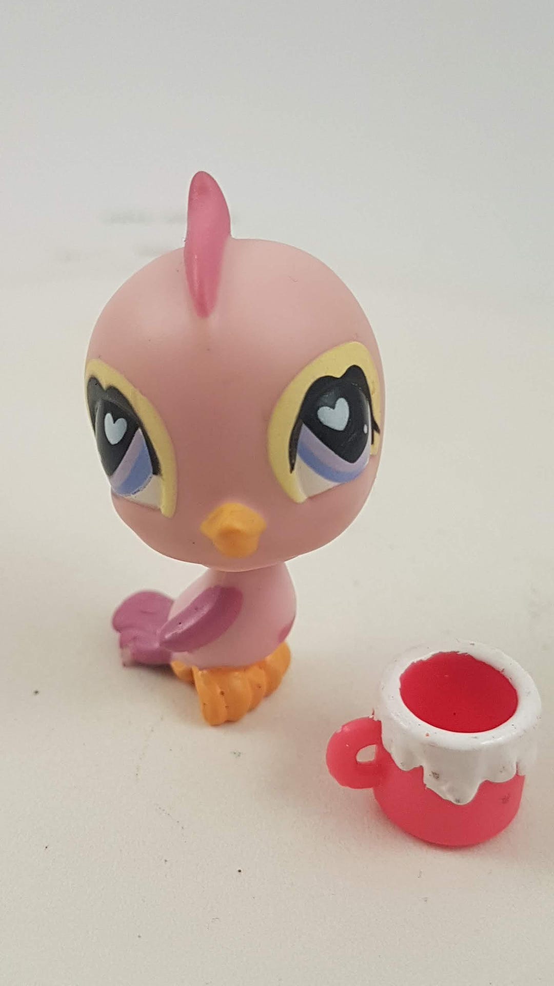 AUTHENTIC LPS Littlest Pet Shop Valentine Pet #553 Pink Bird