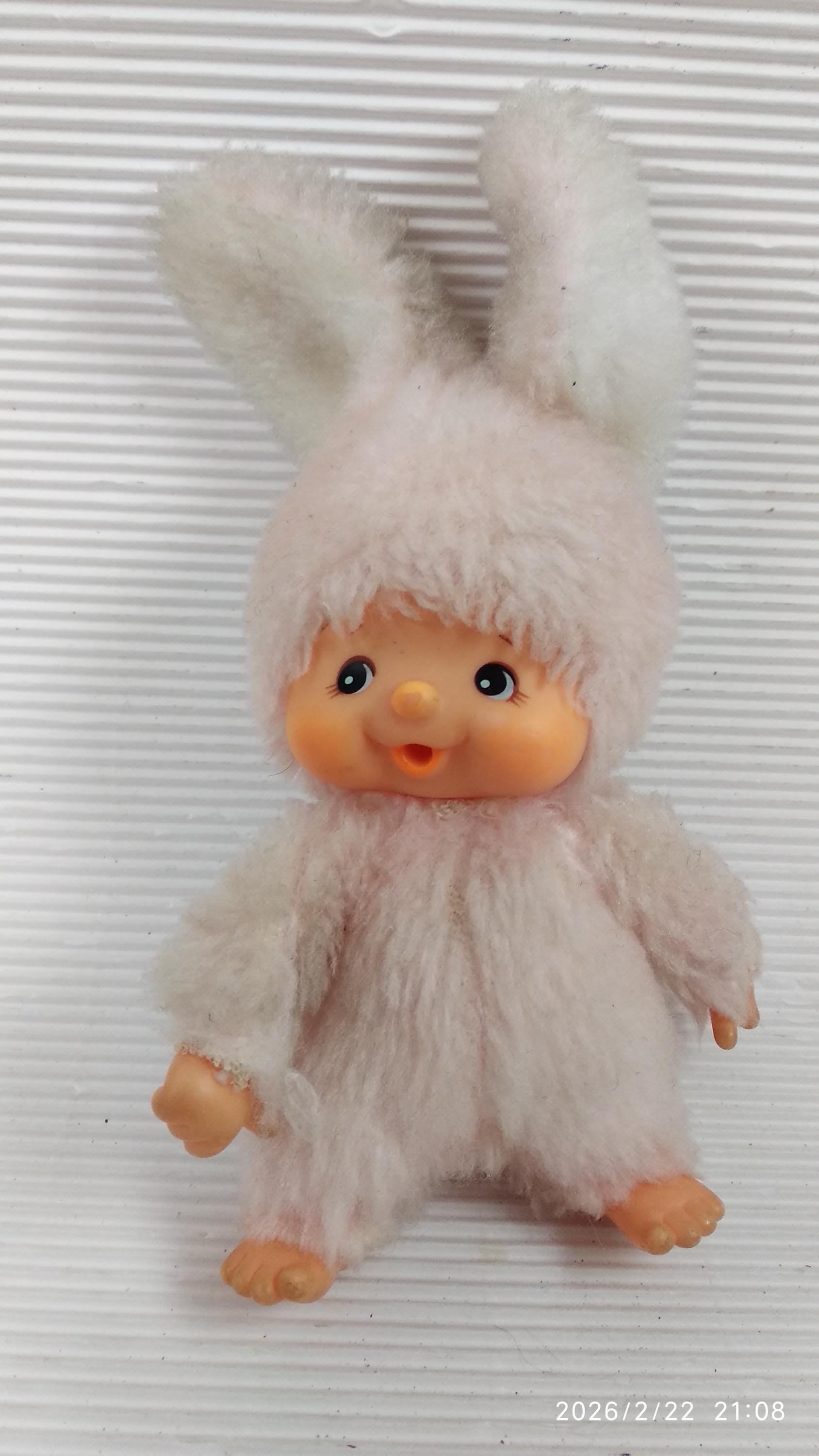Rabbit monchhichi - Etsy 日本