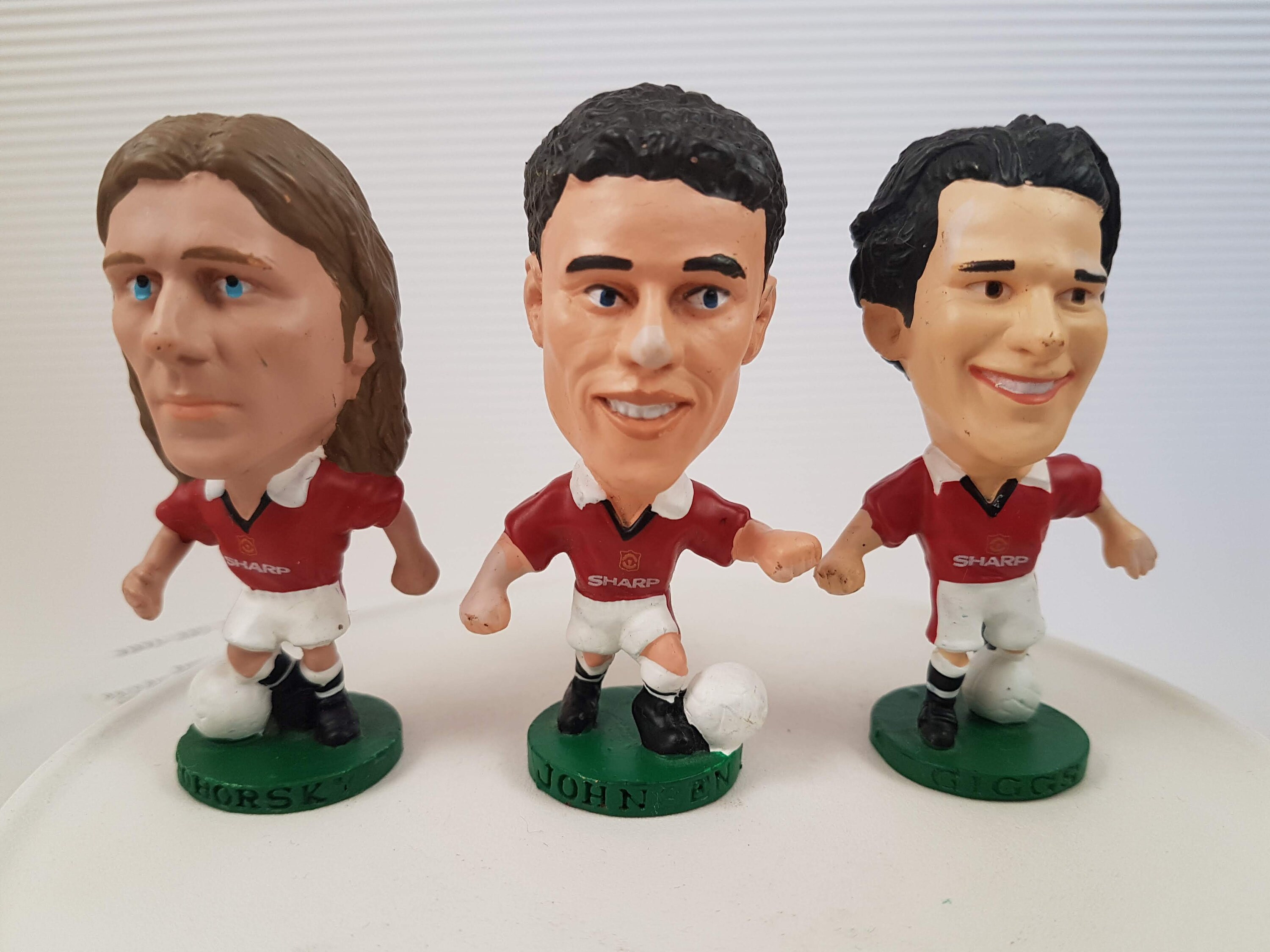 Corinthian Prostars- Karel Poborsky -Ronny JOHNSEN - Ryan GIGGS
